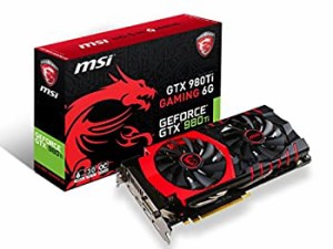 MSI GTX 980TI GAMING 6G グラフィックスボード VD5769 GTX 980TI GAMING 6(中古品)