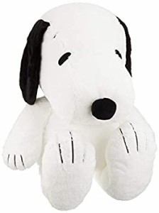 【中古】PEANUTS　SNOOPY　ピーナッツ ハグハグ ぬいぐるみ 2Lサイズ スヌーピー 黒 077394-15