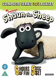 【中古】ひつじのショーン シーズン3&4 コンプリート DVD-BOX (50エピソード, 360分) BBC Shaun the Sheep アニメーション [DVD] [Import