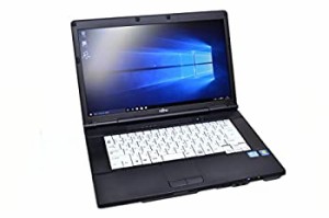 【中古】 Windows10 15.6型HD+ ノートパソコン 富士通 LIFEBOOK A561 D Core i5 2520M 2.5GHz メモリ2G DVDマルチ 無線LAN Windows7 DtoD