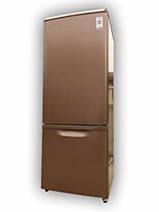 【中古】パナソニック 2ドア冷蔵庫 （168L） NR-B178W-T マホガニーブラウン