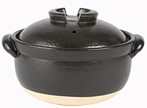 千陶千賀陶器 ふっくらご飯鍋(二重蓋) 2合炊 14-07(中古品)