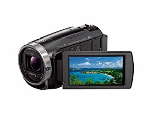 ソニー SONY ビデオカメラHDR-CX675 32GB  光学30倍 ブラック Handycam HDR-CX675 B(中古品)