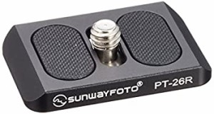 【中古】 SUNWAYFOTO 汎用クイックリリース プレート PT-26R アルカスイス規格 SF0145