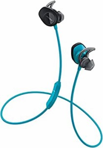 【中古】 BOSE ボーズ SoundSport wireless headphones ワイヤレスイヤホン Bluetooth 接続 マイク付 アクア