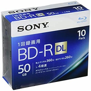 (中古品)SONY ビデオ用ブルーレイディスク 10BNR2VJPS4(BD-R 2層:4倍速 10枚パック)