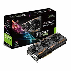 【中古】 ASUS ROG Strix GeForce GTX 1070 Ti 8GB GDDR5 アドバンスエディション VR レディ DP HDMI DVI ゲームグラフィックスカード (R