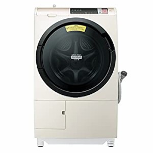 【中古】日立 ドラム式洗濯乾燥機 ビッグドラム 左開き 11kg シャンパン BD-SV110AL N