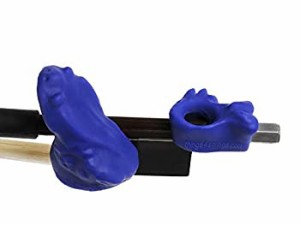 Bow Hold Buddies バイオリンボーイング練習器具 ブルー(中古品)