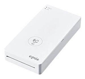 【中古】 エレコム モバイルプリンター スマホ用プリンター eprie 【初回フルセット】 フォトシール (1カートリッジ 10枚) +写真用紙 (1