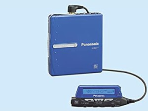 【中古 良品】 Panasonic　パナソニック　SJ-MJ77-A　ブルー　ポータブルMD