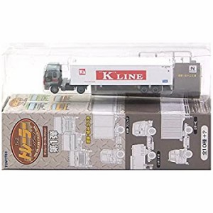 【中古】 トミーテック 1/150 ザ・トレーラーコレクション 第1弾 日本高速輸送 いすゞギガハイルーフ＋川崎汽船 冷蔵40ft 単品