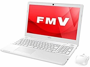 【中古】 富士通 15.6型ワイド ノートパソコンFMV LIFEBOOK AH53/A3プレミアムホワイト FM