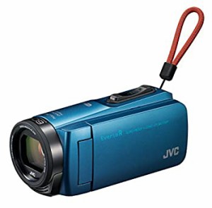 JVCKENWOOD JVC ビデオカメラ Everio R 防水 防塵 Wi-Fi 64GB アクアブルー GZ-RX670-A(中古品)