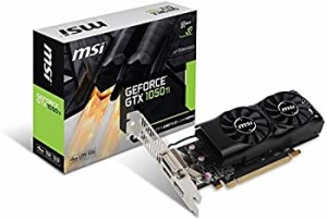 【中古】 MSI GeForce GTX 1050 Ti 4GT LP グラフィックスボード LPモデル VD6238