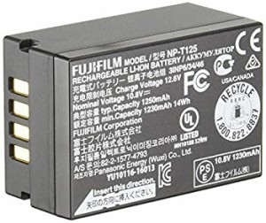 【中古】 FUJIFILM 富士フイルム 充電式バッテリー NP-T125