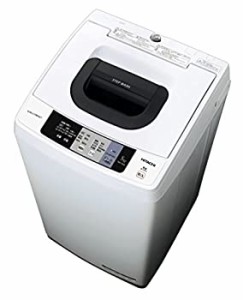 【中古】日立 全自動洗濯機 ピュアホワイト NW-50A W