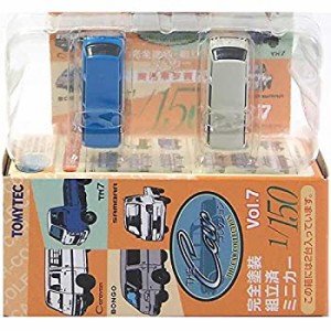 【中古】 トミーテック 1/150 ザ・カーコレクション Vol.7 商用車今昔編 日産 キャラバン 長尺バン (青/白) 2種セット 単品