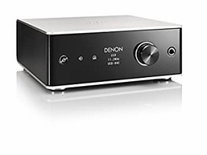 DENON ヘッドホンアンプ フルデジタル・プロセッシング プレミアムシルバー(中古品)