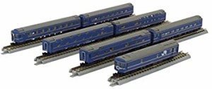 ロクハン Zゲージ T017-1 24系 北斗星 JR東日本・北海道編成 基本7両セット(中古品)