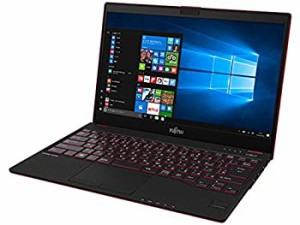 【中古】 富士通 13.3型 ノートパソコンFMV LIFEBOOK UH75/B1 サテンレッド FMVU75B1R