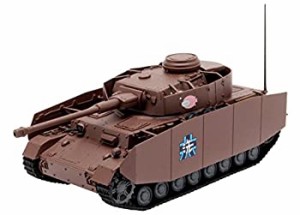 【中古】プラッツ ガールズ&パンツァー劇場版 てのひら戦車道コレクション 4号戦車H型/D型改 あんこうチーム 1/72スケール 塗装済み完成