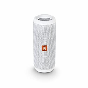 【中古】 JBL FLIP4 Bluetoothスピーカー IPX7防水 パッシブラジエーター ポータブル ホワイト JBLFLIP4WHT