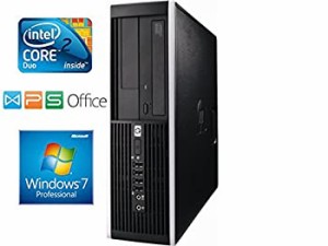 HP Compaq 6000Pro デスクトップパソコン Windows7 HDD250GB メモリ4GB 高 (中古品)