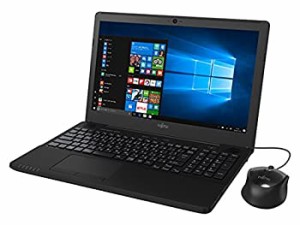 【中古】 富士通 15.6型 ノートパソコンFMV LIFEBOOK AH42 B2 シャイニーブラック FMVA42B2B