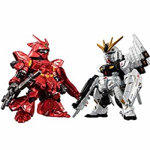 【中古】 FW GUNDAM CONVERGE：CORE ニューガンダム＆サザビー (メタリックver.)