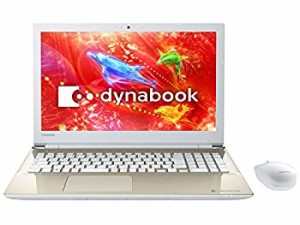 【中古】 東芝 15.6型 ノートパソコン dynabook T45 D サテンゴールド PT45DGP-