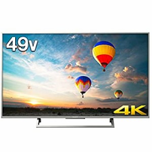 【中古】 SONY ソニー 49V型 液晶 テレビ ブラビア KJ-49X8000E S 4K Android TV 外付けHDD録画外付けHDD裏番組録画 2017年モデル