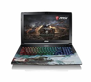 【中古】 MSI ゲーミングPC ノートパソコン GP62 WORLD OF TANKS LIMITED EDITION GP62M-7REX-2000JP 15.6インチ