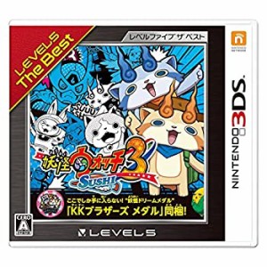 【中古】妖怪ウォッチ3 スシ レベルファイブ ザ ベスト (【特典】限定"妖怪ドリームメダル"「KKブラザーズ メダル」 同梱) - 3DS