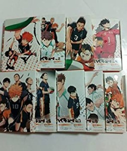 (中古品)特典完備　ハイキュー　DVD 初回限定版 1st+2nd　Vol1〜Vol9 全巻セット 全