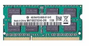 【中古】 PC3-8500 (DDR3-1066) SO-DIMM 4GB メモリンゴブランドノートPC用メモリ mac対応