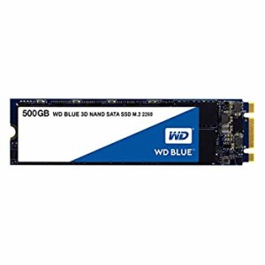 WD 内蔵SSD M.2-2280 / 500GB / WD Blue 3D / SATA3.0 / 5年保証 / WDS500G(中古品)