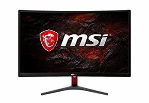 【中古】 MSI Optix G24C ゲーミングディスプレイ 24型 湾曲 リフレッシュレート144Hz対応 MN322