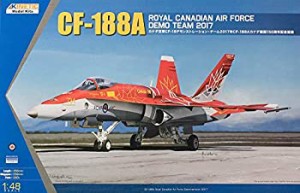 【中古】キネティック 1/48 カナダ空軍 CF-188A デモンストレーション・チーム2017年 CF-18 カナダ建国150周年記念塗装 プラモデル KNE48