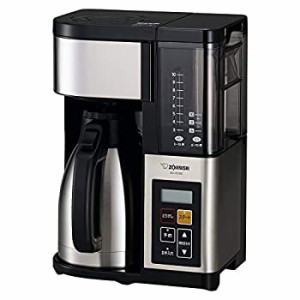 【中古品】象印 コーヒーメーカー 大容量 ステンレスブラック EC-YS100-XB