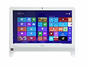 【中古】 液晶一体型 Windows8 デスクトップパソコン 富士通 Athlon DVD 地デジ 4GB/500GB