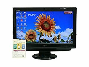 【中古】 液晶一体型 Windows7 デスクトップパソコン 富士通 Athlon DVD 地デジ 4GB/500GB