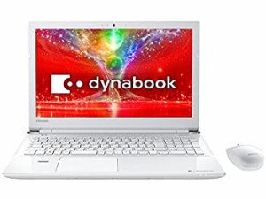 【中古】 東芝 15.6型 ノートパソコンdynabook T75 E リュクスホワイト PT75EWP-BJA2