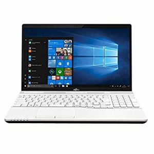 【中古】 富士通 15.6型ノートパソコン FMV LIFEBOOK AH45 B3 プレミアムホワイト FMVA45B3W