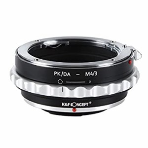 【中古】 K&F Concept PK DA-m4 3 マウントアダプター PENTAX DAシリーズレンズ-M4 3カメラ装着 無限遠実現 高精度 メーカー直営店