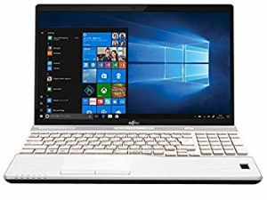 【中古】 富士通 15.6型ノートパソコン FMV LIFEBOOK AH77 B3 プレミアムホワイト FMVA77B3W