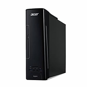 【中古】 acer エイサー デスクトップパソコン Aspire XC-730-F14F Windows 10 Celeron J3355 4GB 1TB HDD DVD スリムドライブ ブラック