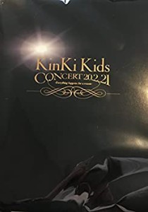 【中古】 KinKi Kids キンキキッズ Concert 20.2.21 〜Everything happens for a reason〜 公式 グッズ パンフレット