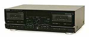 【中古】 Technics テクニクス RS-TR4750-K ブラック ダブルオートリバースカセットデッキ