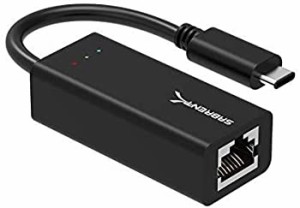 Sabrent USB Type-C - ギガビットイーサネットアダプター 10/100/1000Mbps (中古品)